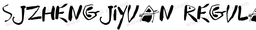 SJzhengjiyuan Regula字体转换